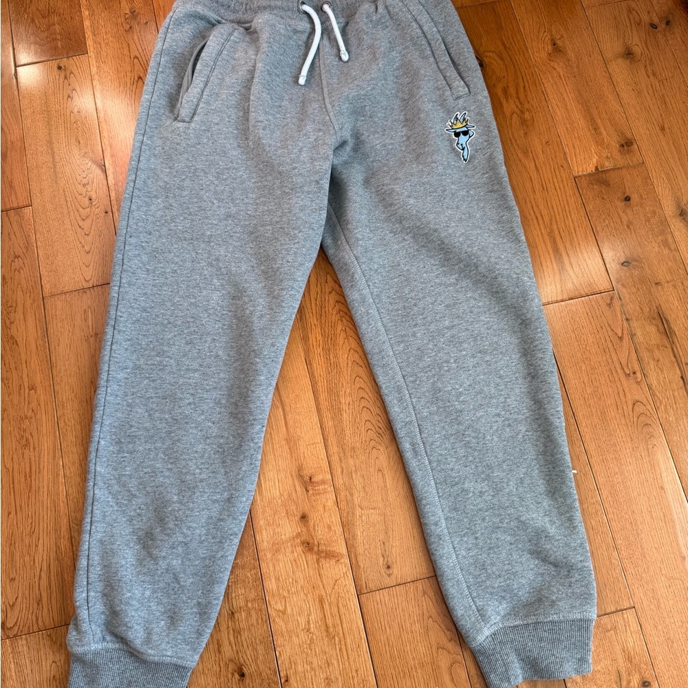 Goat USA Gray Kids Jogger Pants. Youth XL.